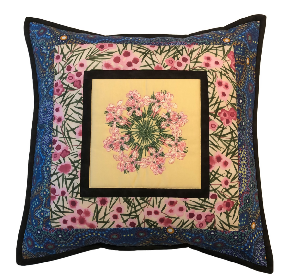 cushion-cover-handmade-Australia-Wreath-flower_1