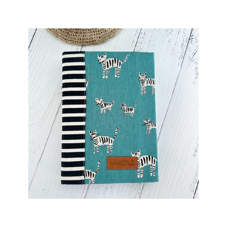 Covered Notebook - Green Tiger - includes Notebook