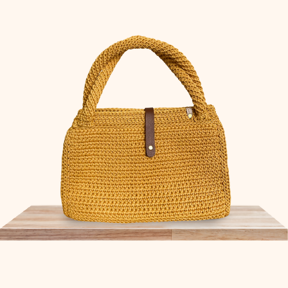 London Laptp Bag Mustard