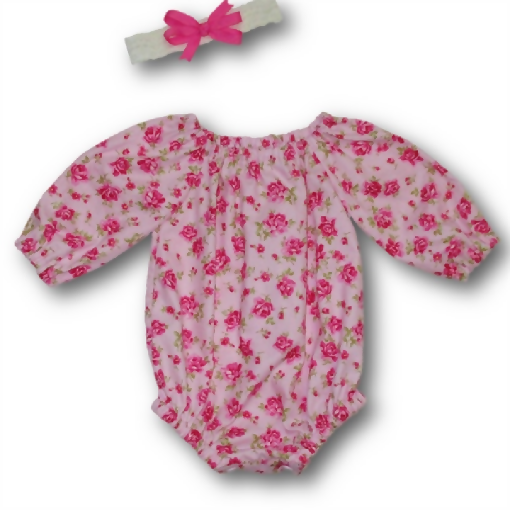 Baby Floral Long Sleeve Seaside Rompers - Mixed Colours and SIZES