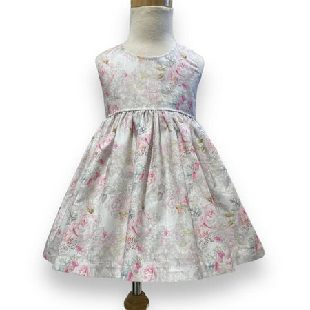 SIZE 2 Vintage Rose Baby Tea Party Dress