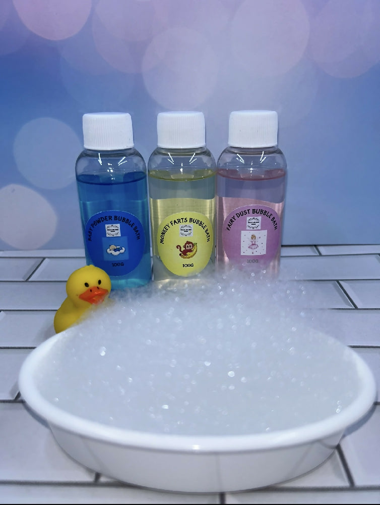 Fairy dust bubble bath