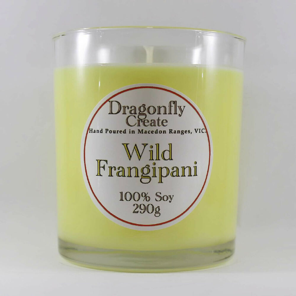 Wild Frangipani | 100% Soy Wax Candle | 15/28/58 Hours