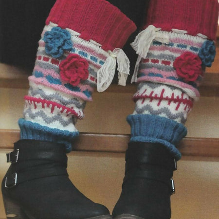 knitted Funky Leg warmers