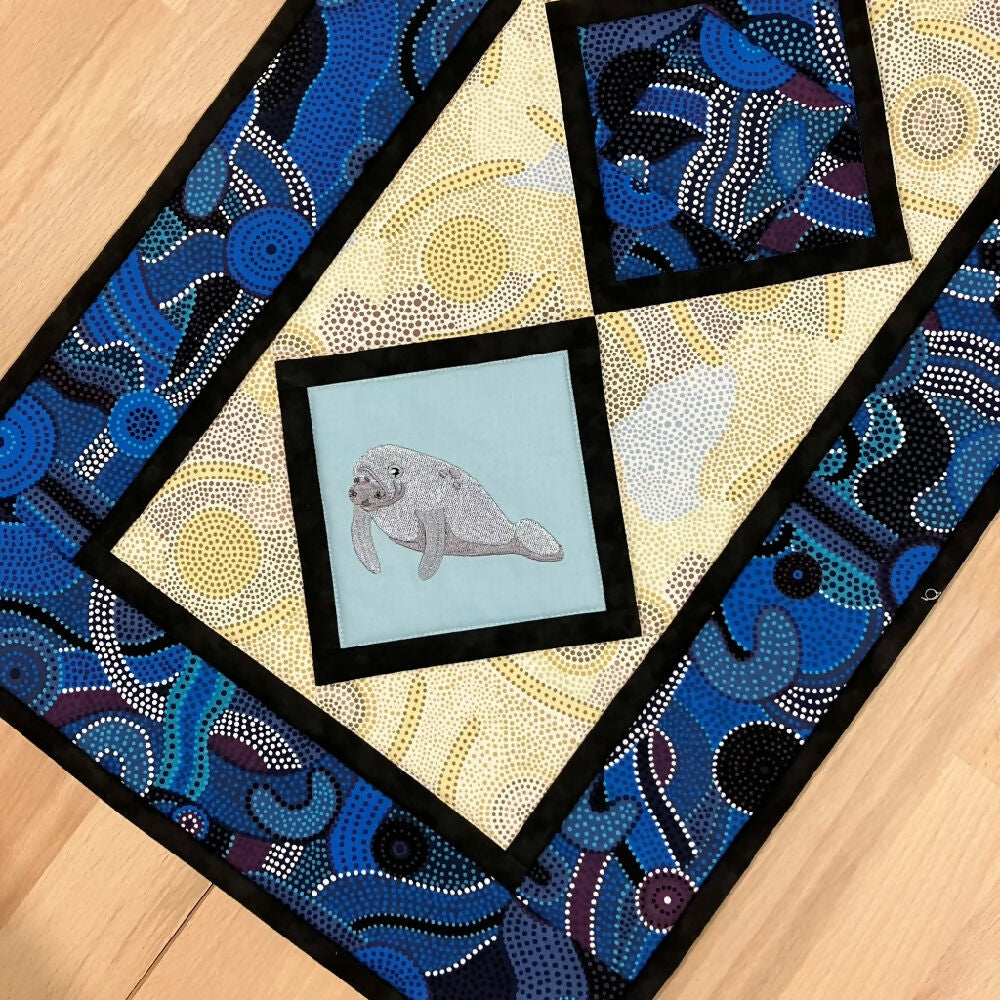 tablerunner-handmade-australia-dugong_1
