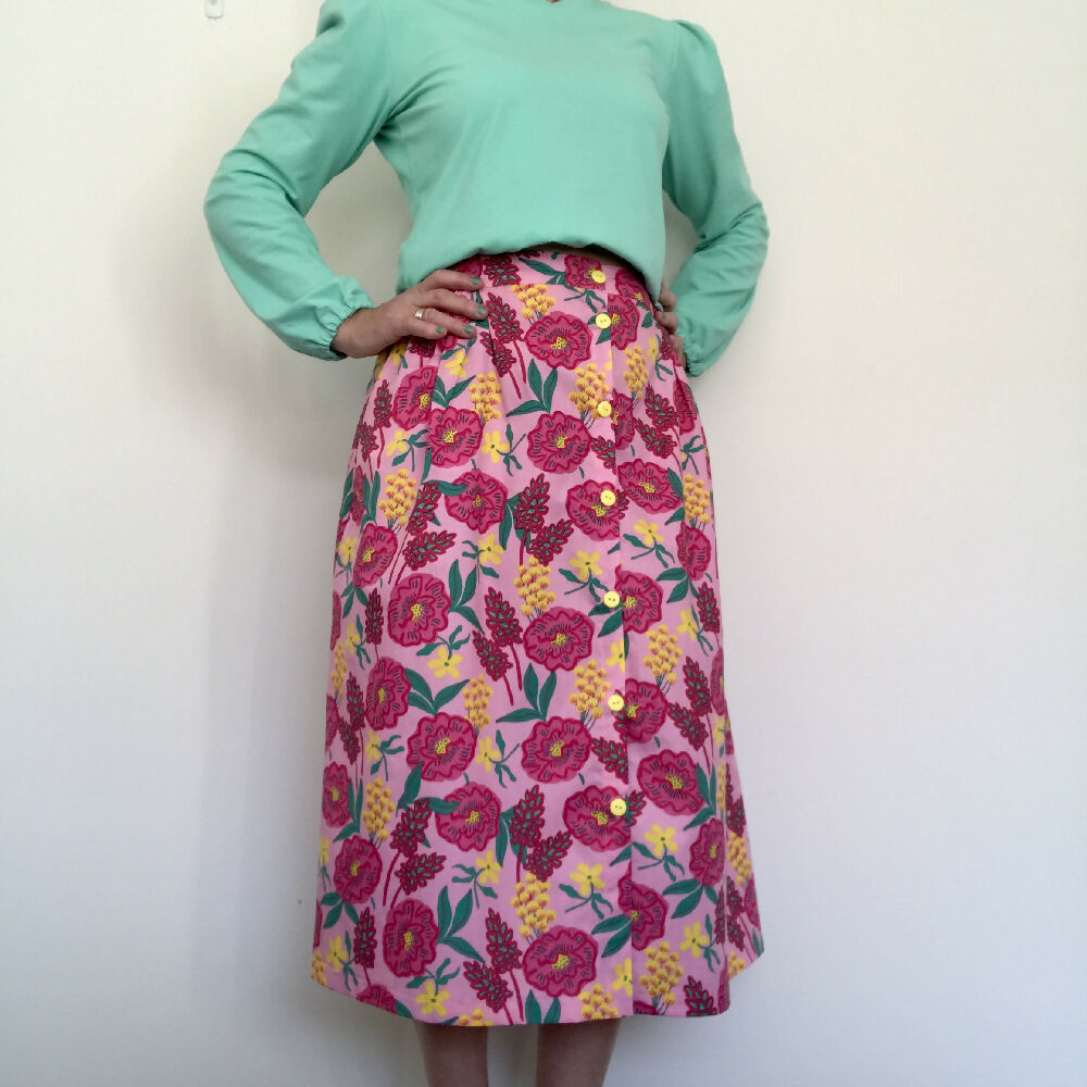 Ashlee Skirt - Fresh Flowers