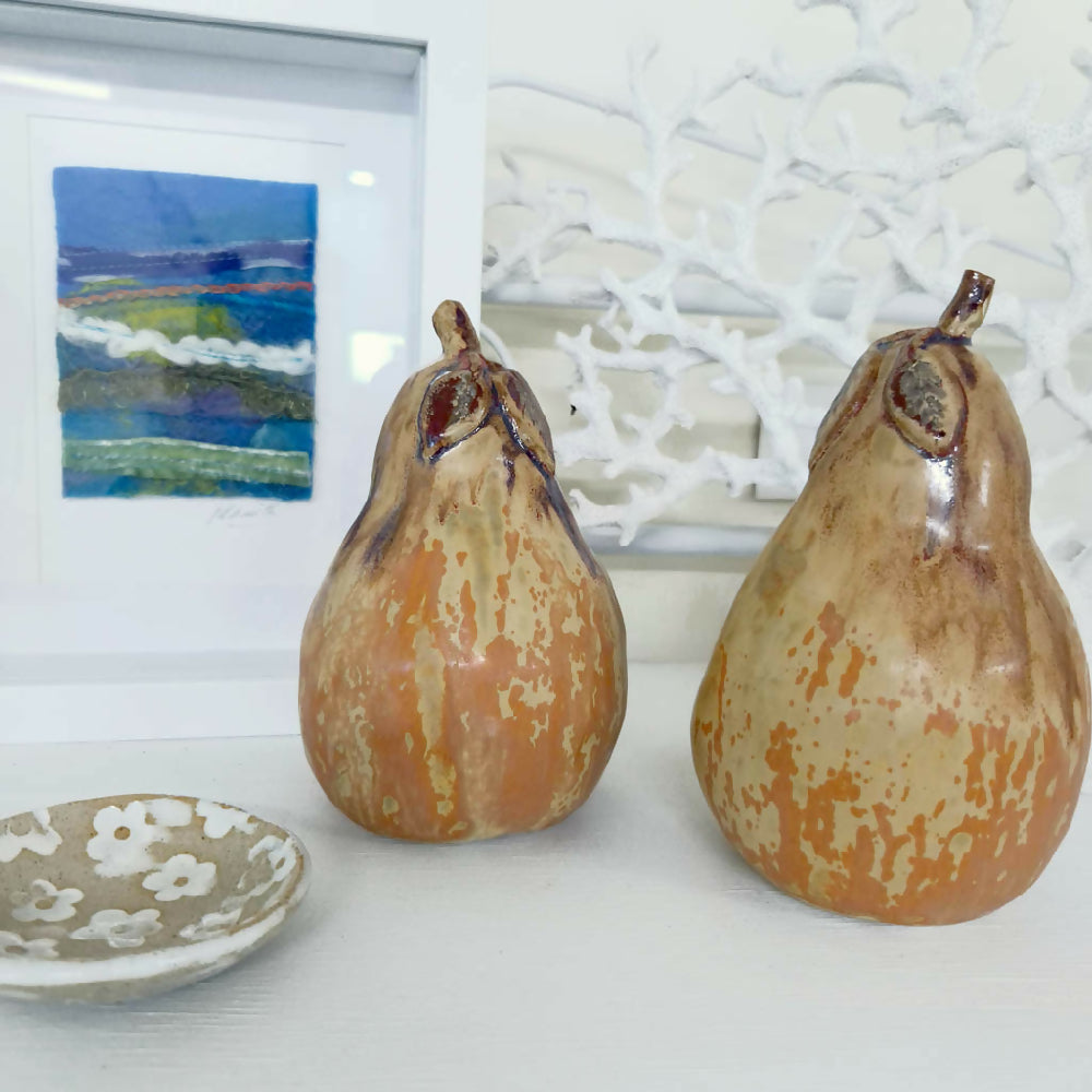 Handcrafted ceramic Pear - Julie Ann Smith - australia