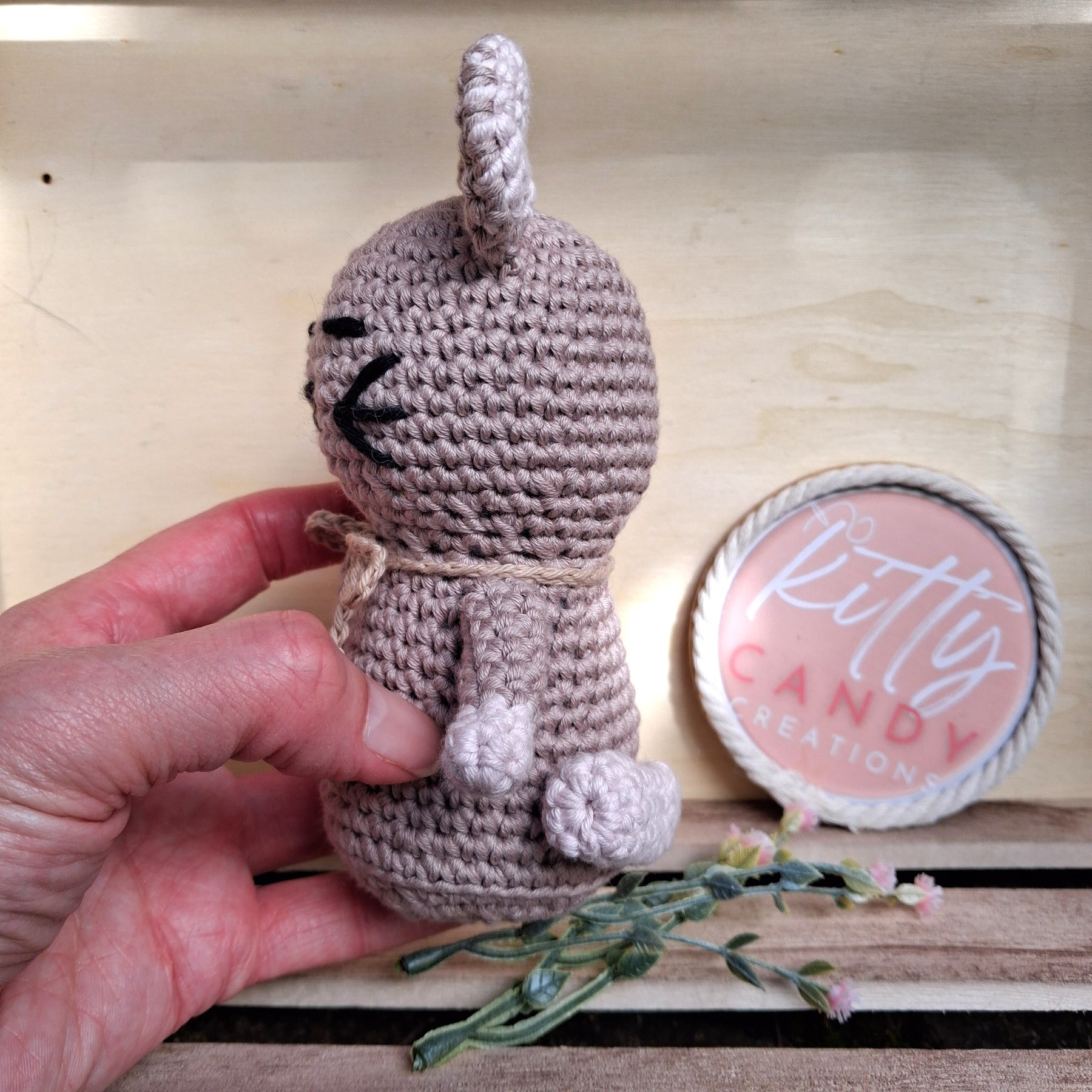 Handmade Crochet Little Mouse - 100% Cotton