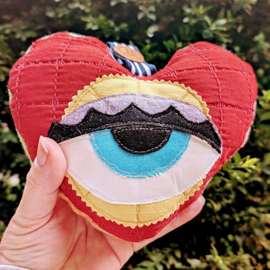 Heart Cushion - Eye