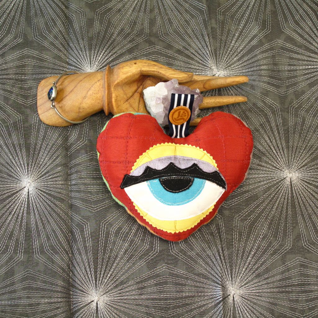 Heart Cushion - Eye