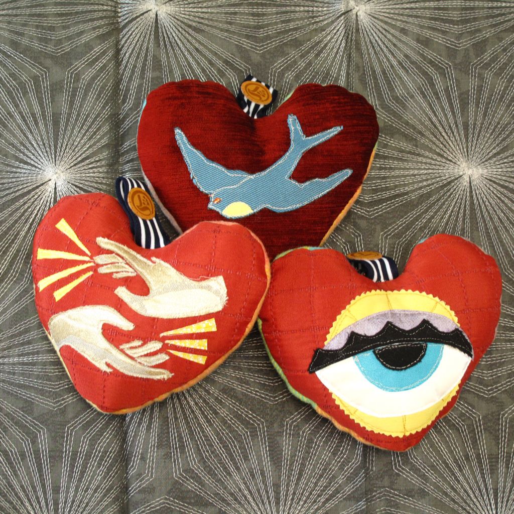 Heart Cushion - Healing Hands