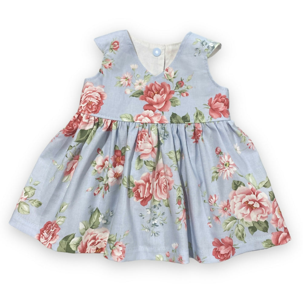 Roses Baby Tea Party Dress - 2 Colours (SIZES 0000-0)