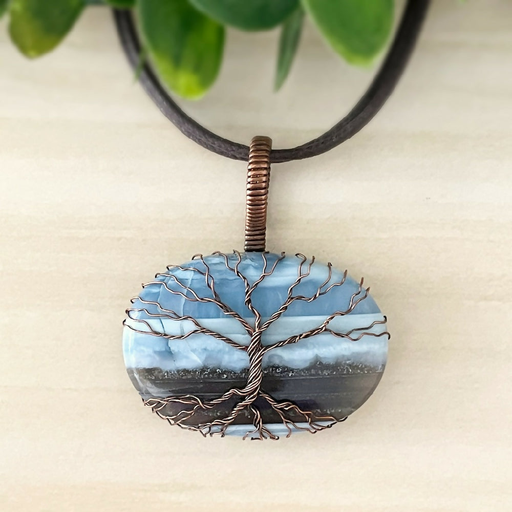 Australian-artist-handmade-jewellery-wire-wrapped-tree-pendant-owyhee-opal