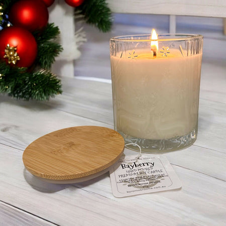 Bayberry Pure Soy Candle ~ Christmas Winter Wonderland 300g