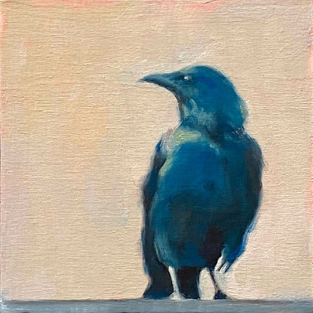 Raven 4 - original oil painting