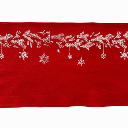 Christmas Pine and Pine Leave Table Runner