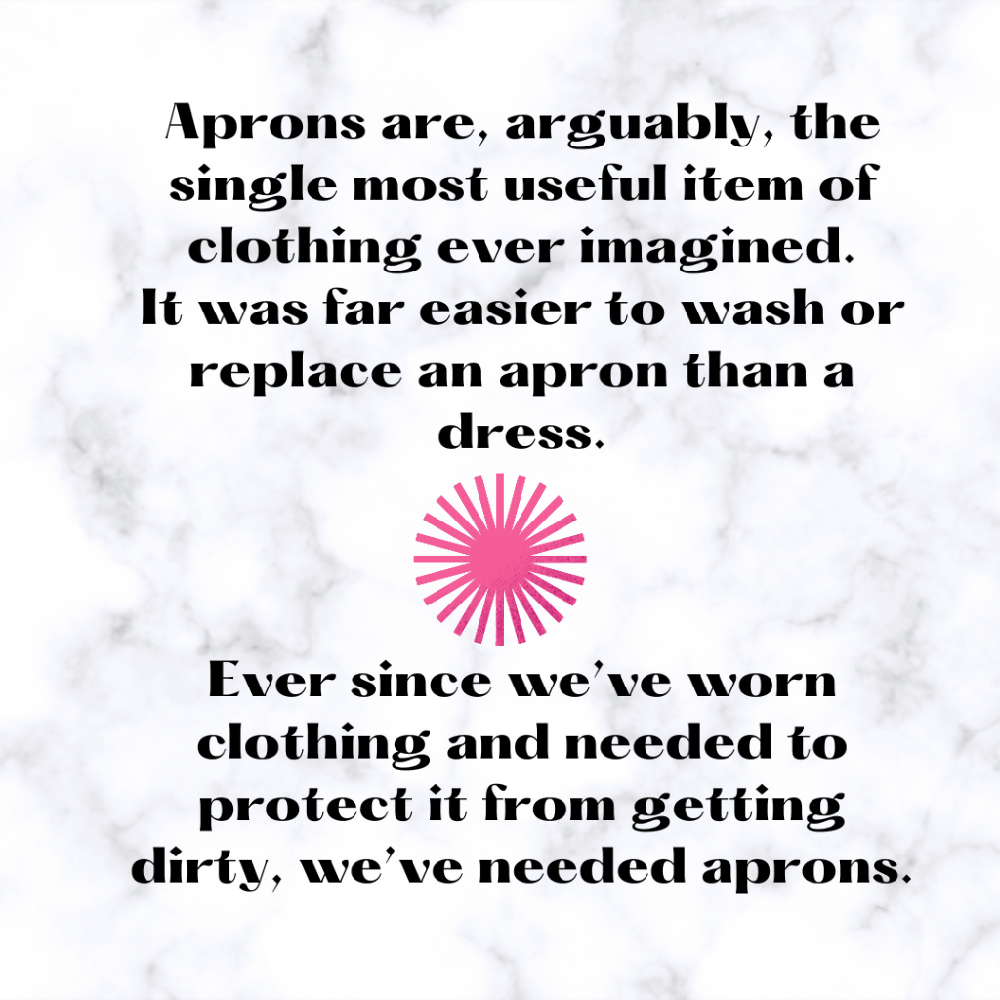 Aprons quote