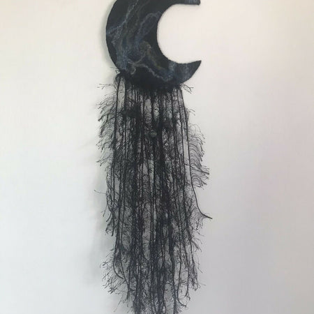 Crescent Moon Dream Catcher - 