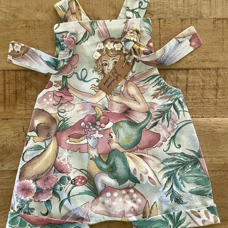 Vintage Fairy Overalls/Rompers