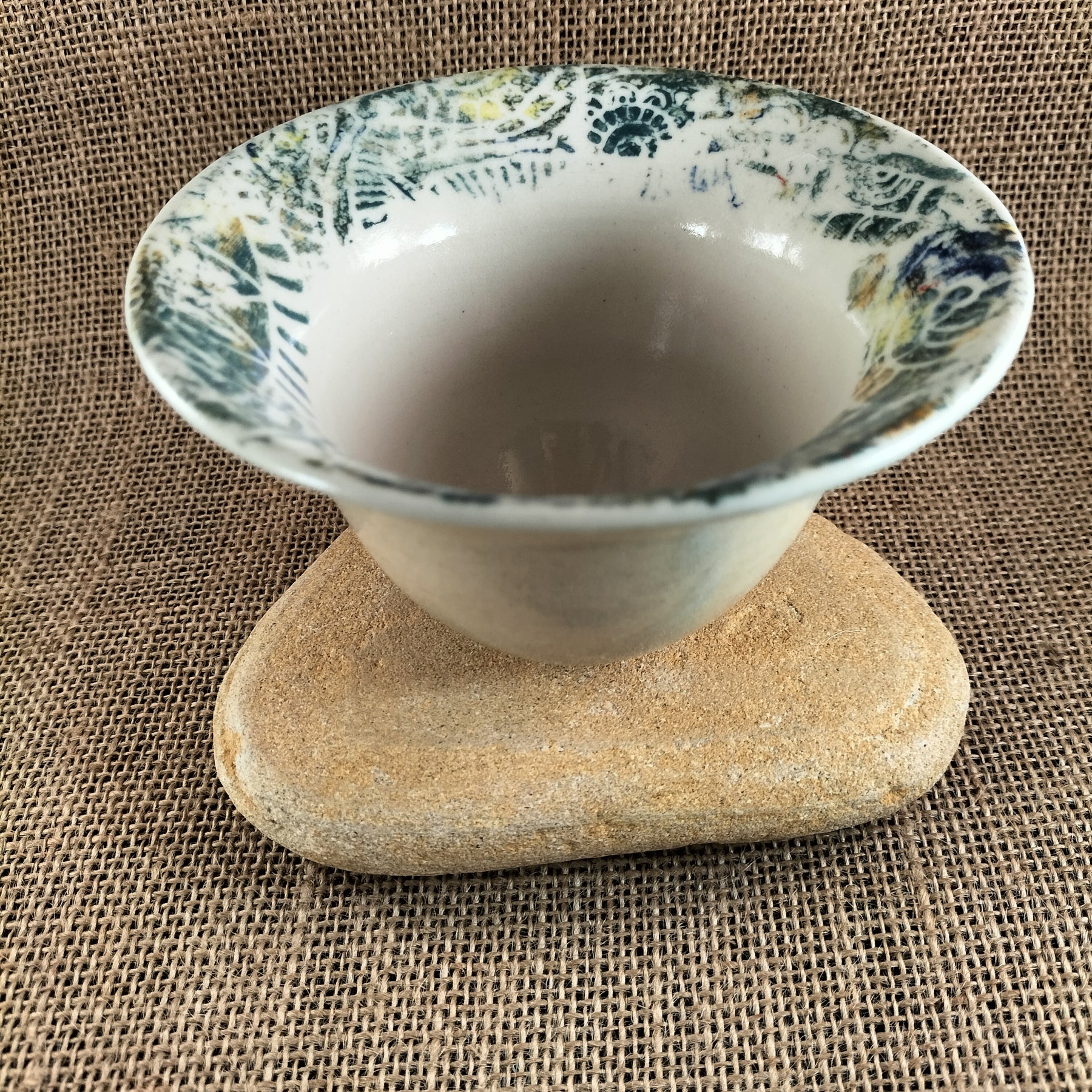 Small Bowl with Rim Decoration