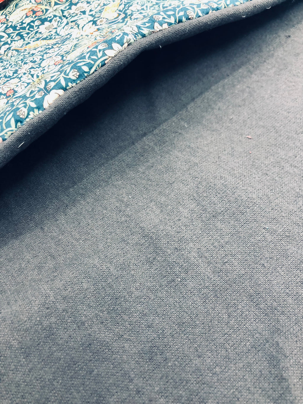 Lap top bag made from Liberty fabric