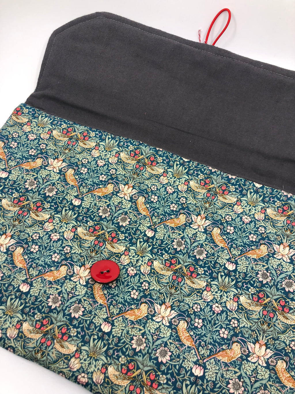 Lap top bag made from Liberty fabric