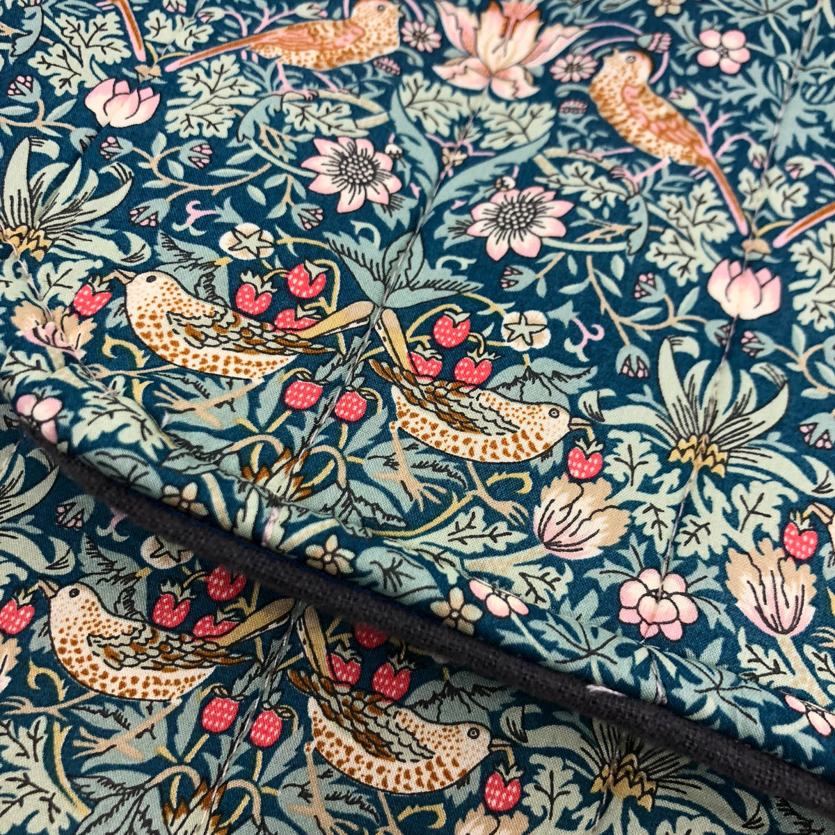 Lap top bag made from Liberty fabric