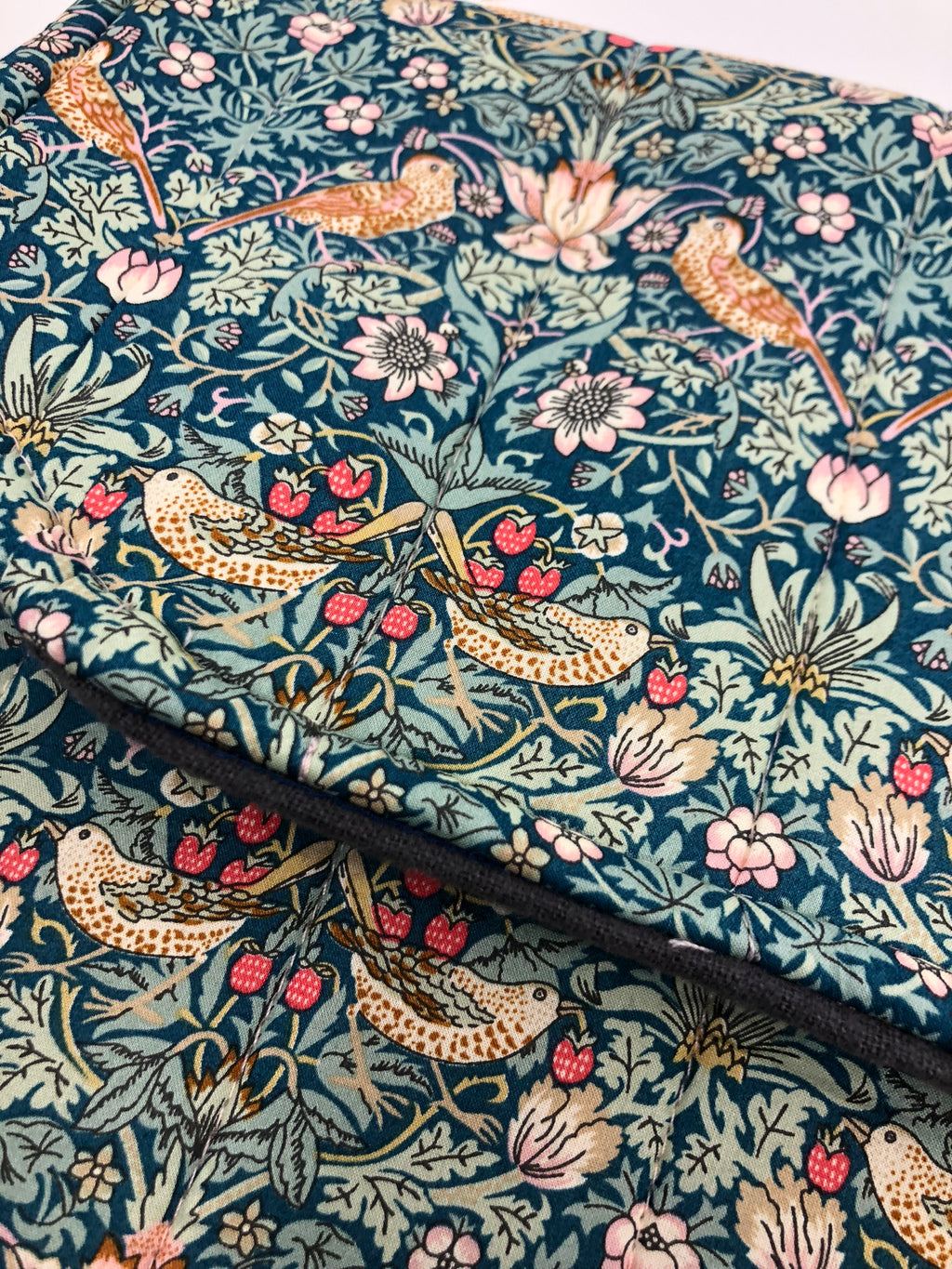Lap top bag made from Liberty fabric