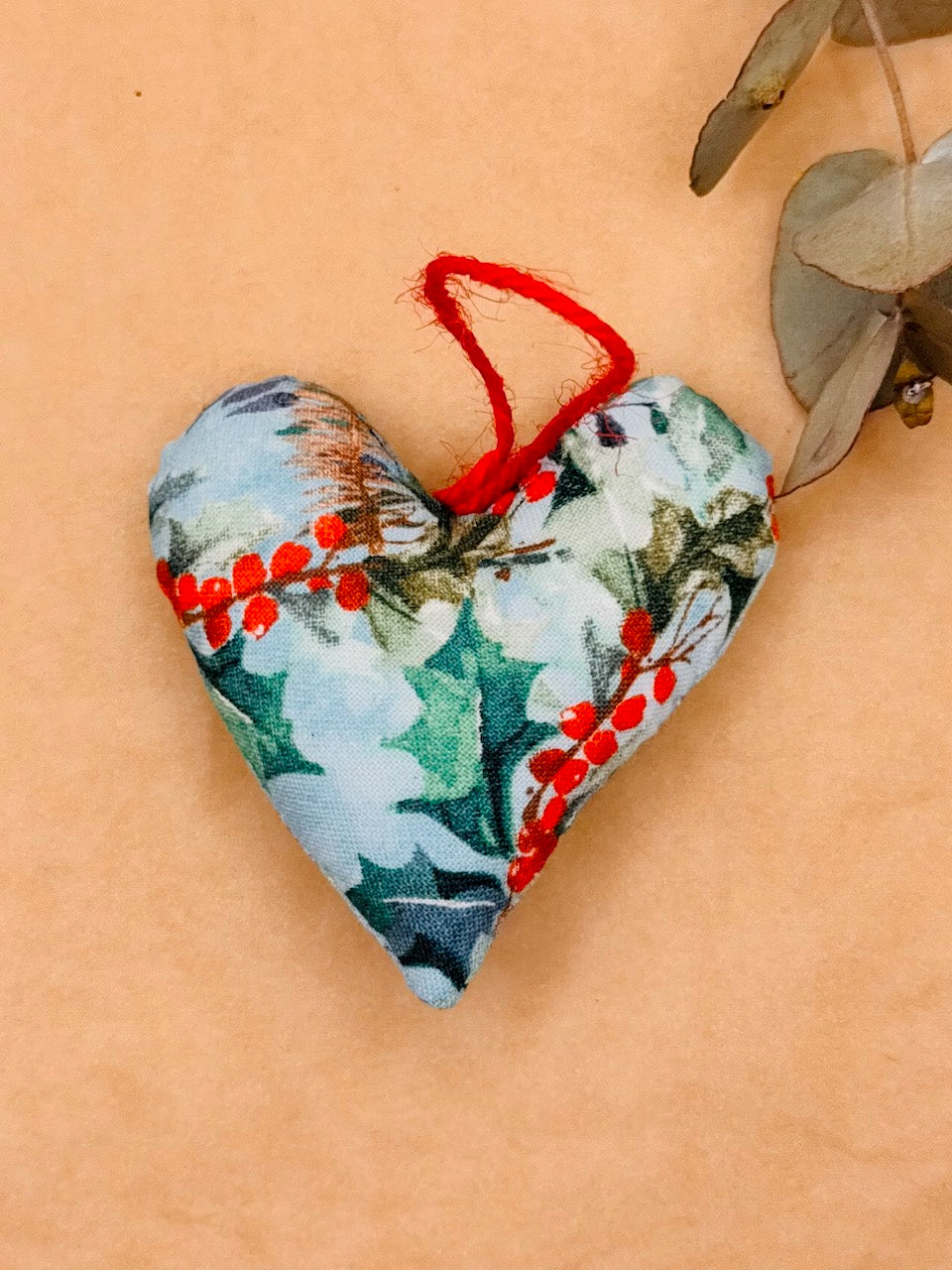 Handmade Hearts - Green Christmas