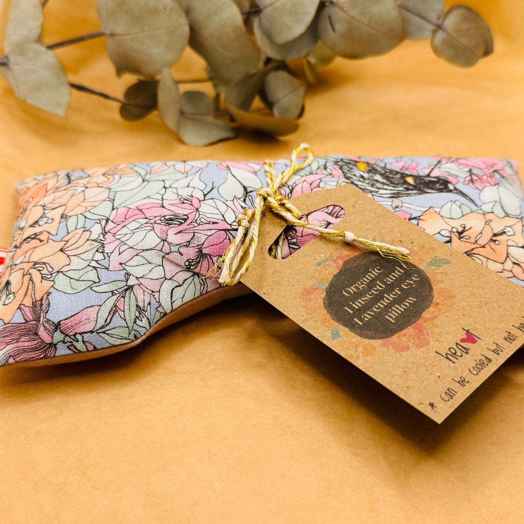 Organic Lavender Linseed/Rice Eye Pillows