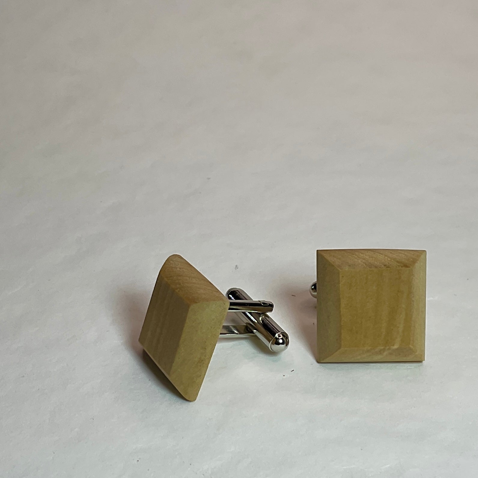 Unique Wooden Cufflinks - Handcrafted from Recycled Timber | Wedding Cufflinks