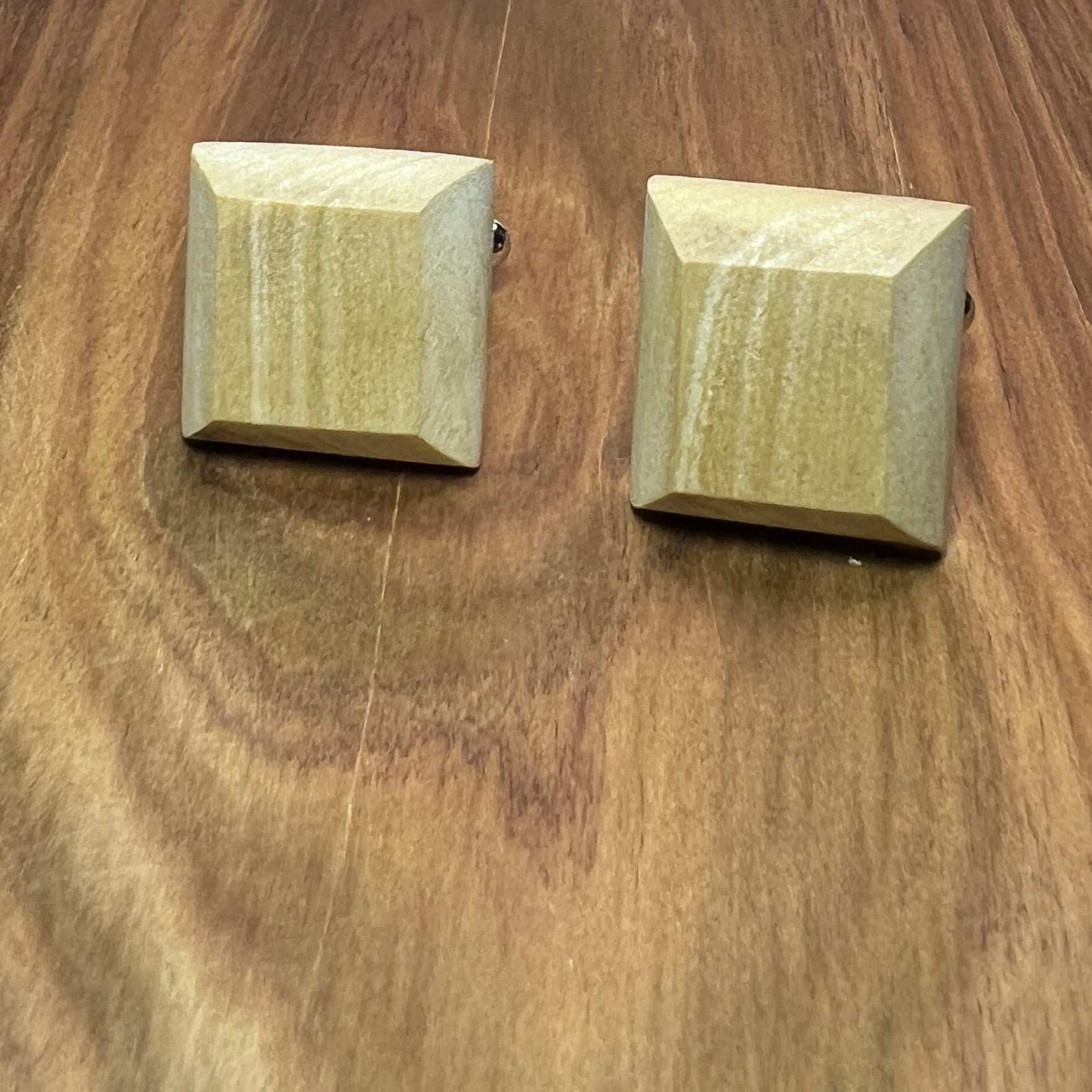 Unique Wooden Cufflinks - Handcrafted from Recycled Timber | Wedding Cufflinks