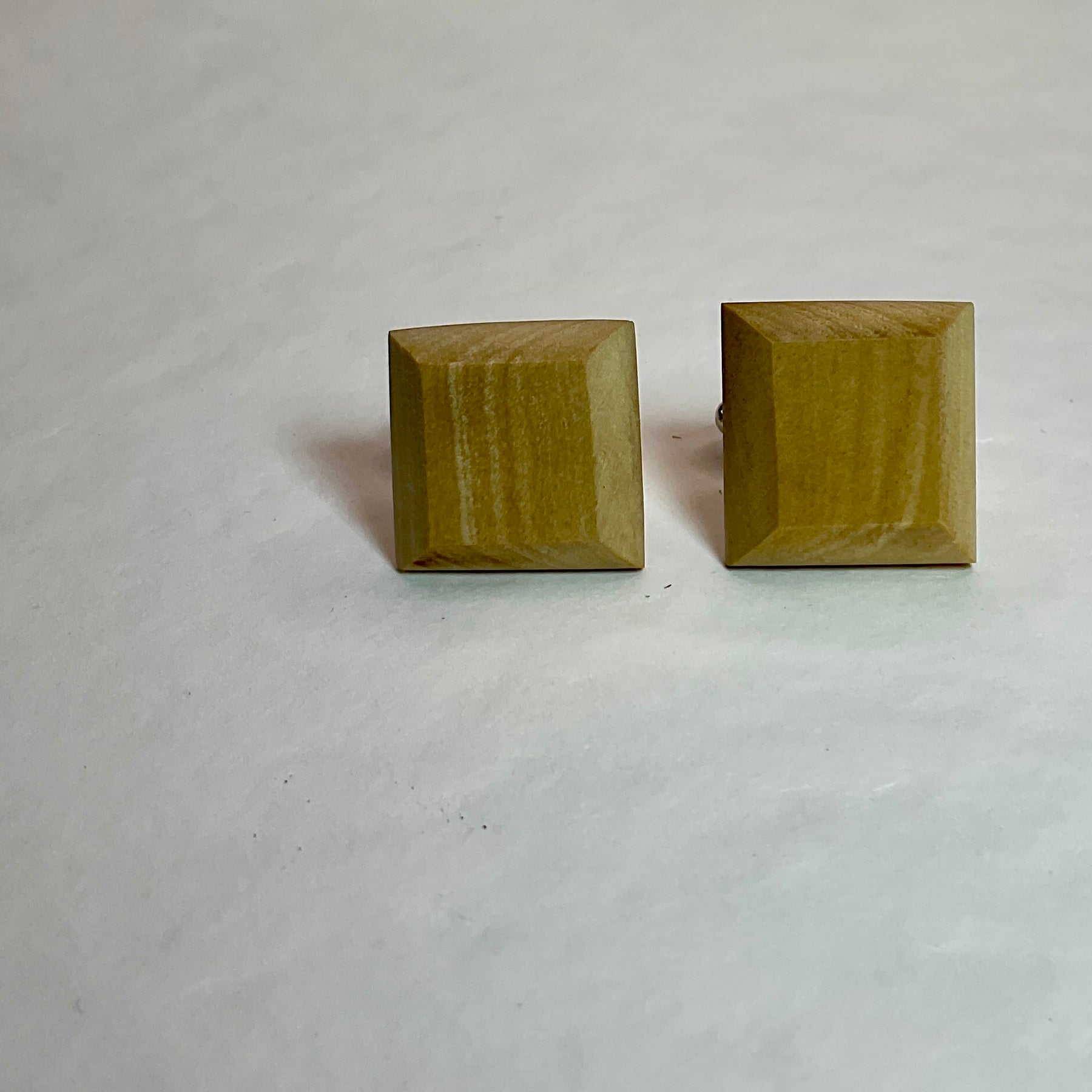 Unique Wooden Cufflinks - Handcrafted from Recycled Timber | Wedding Cufflinks