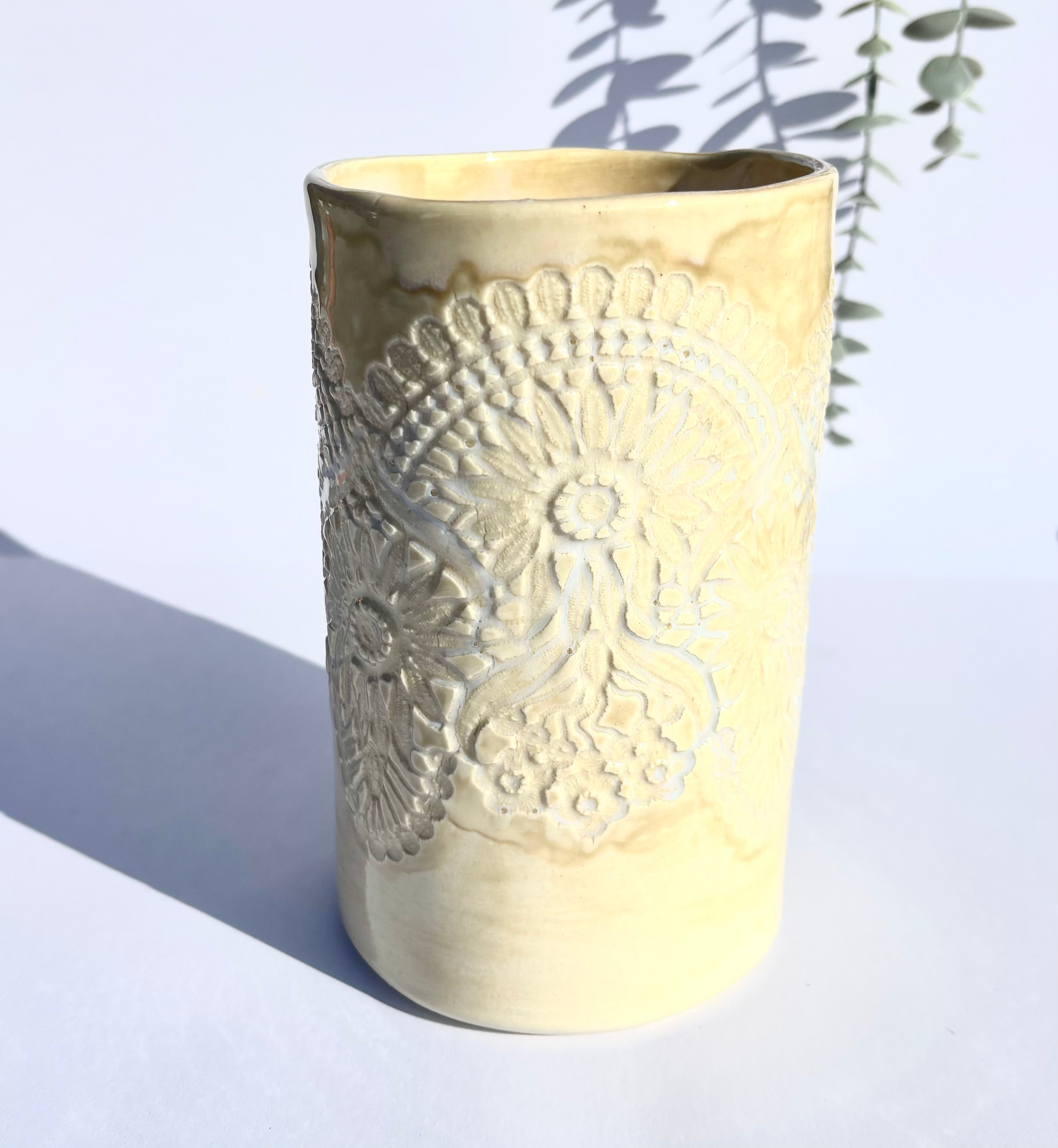 Hand Built Ceramic Vase
