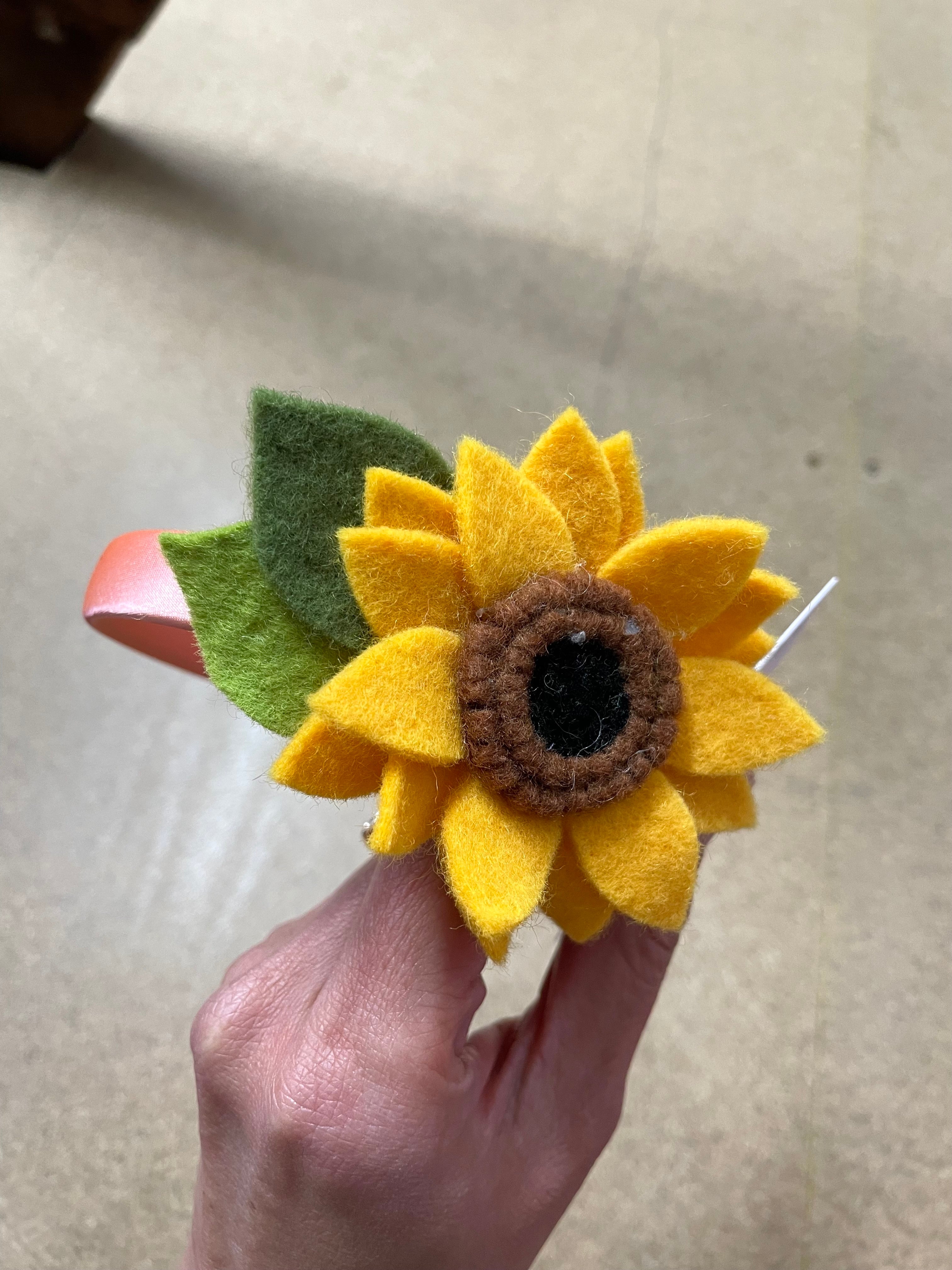 Sunflower Headband