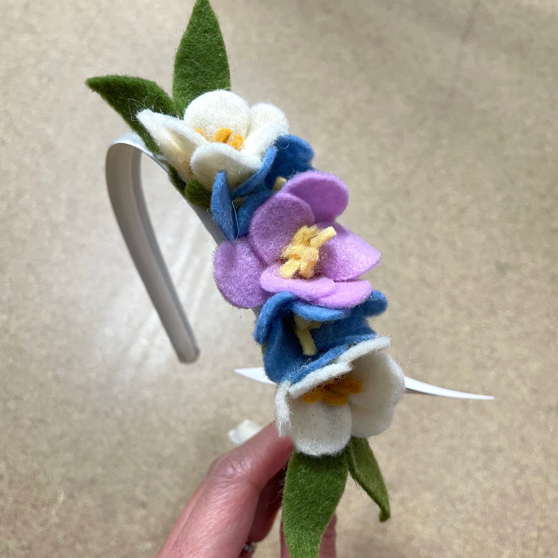 Freesia Flower Crown
