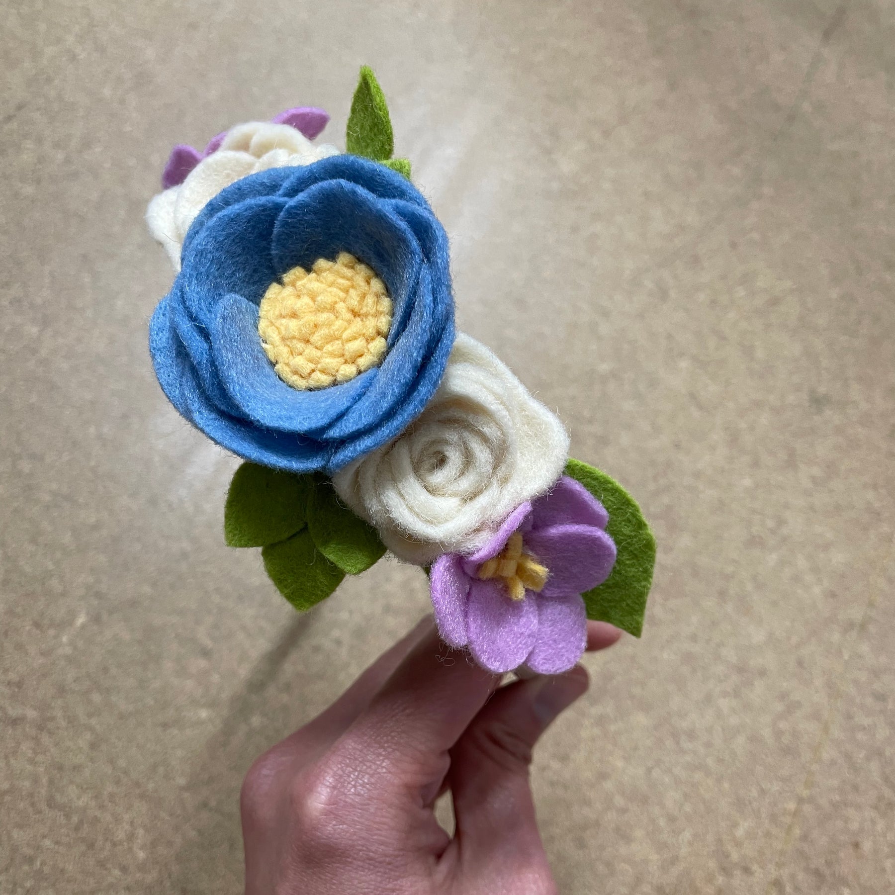 Camellia flower crown