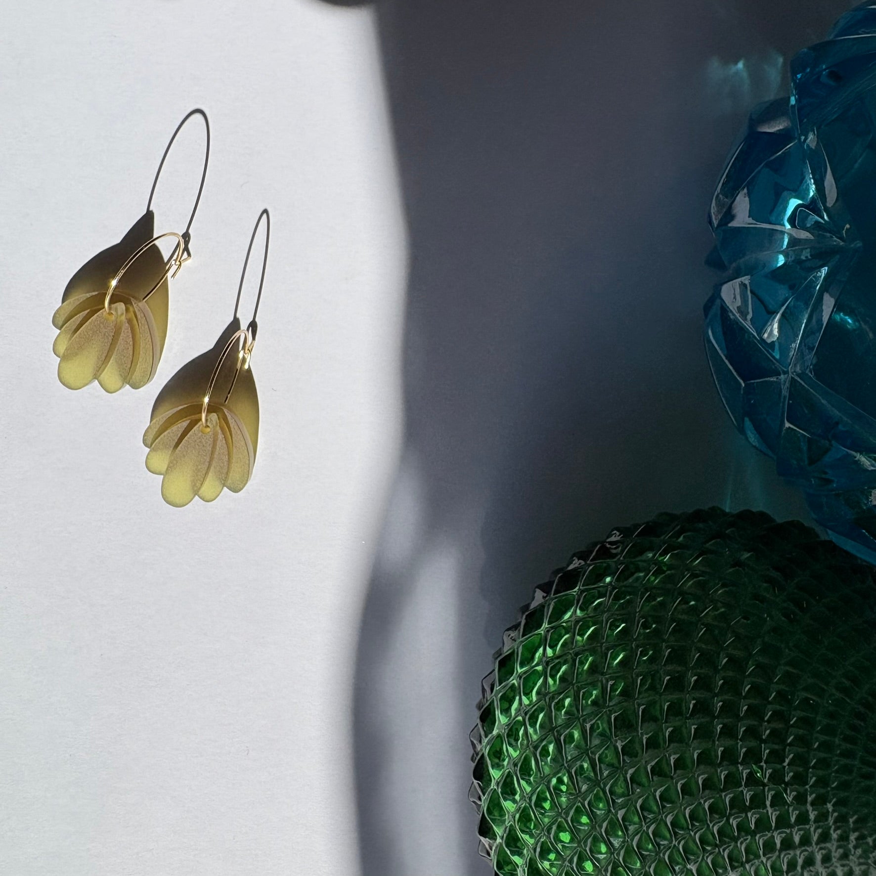 Fids Flower 3 Piece Olive Green Hoop