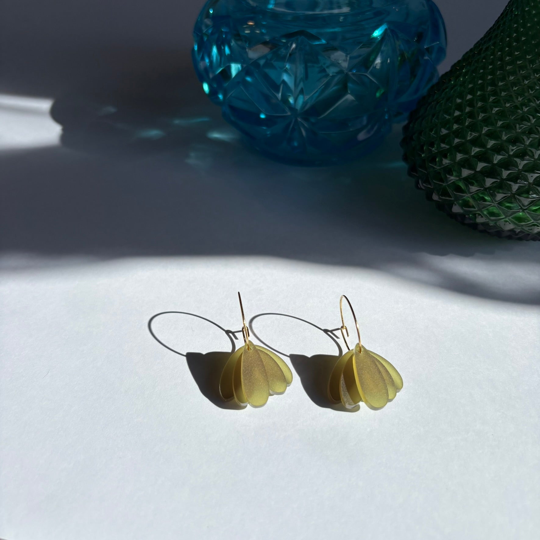 Fids Flower 3 Piece Olive Green Hoop