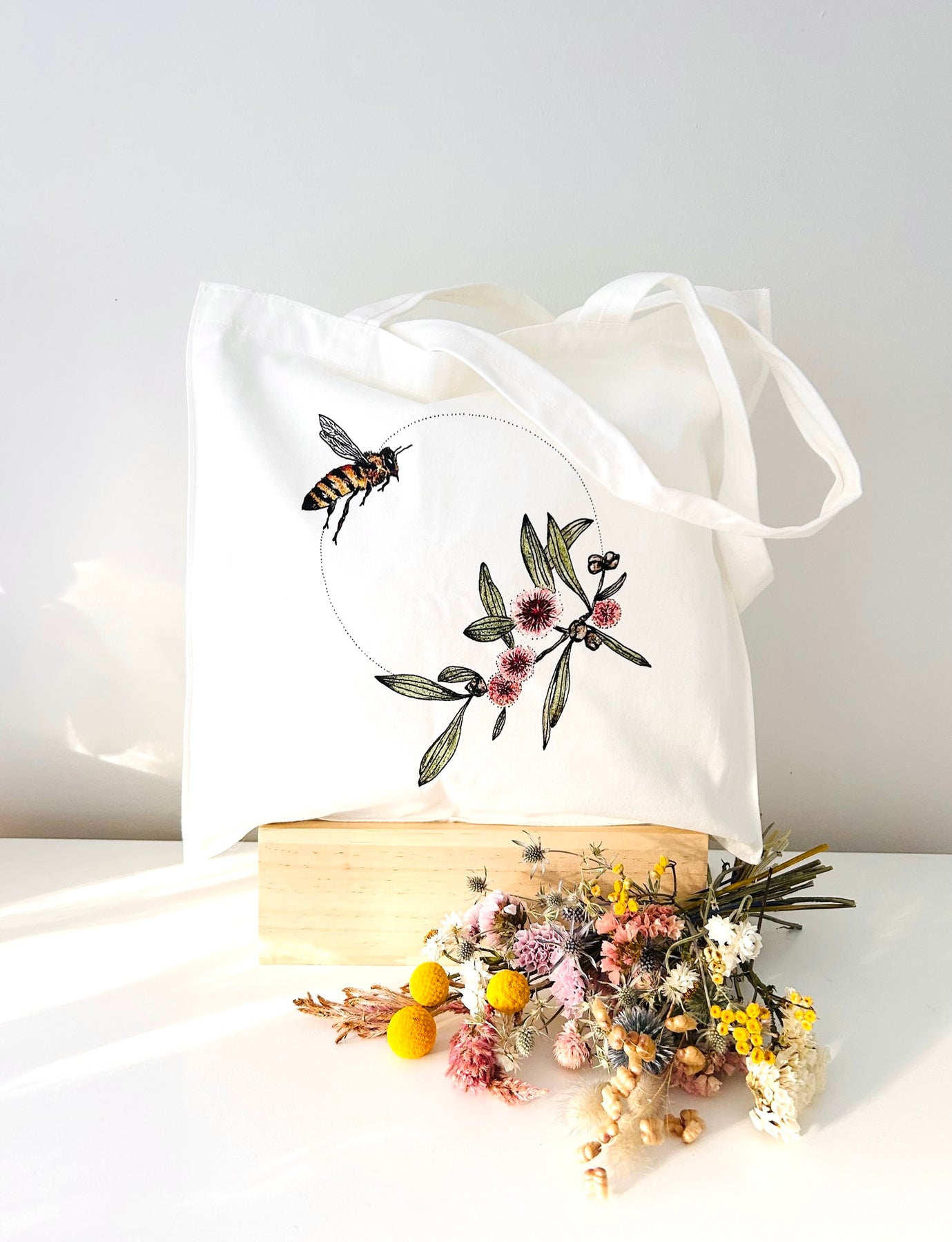 Tote Bag - Hakea Laurina & Bee