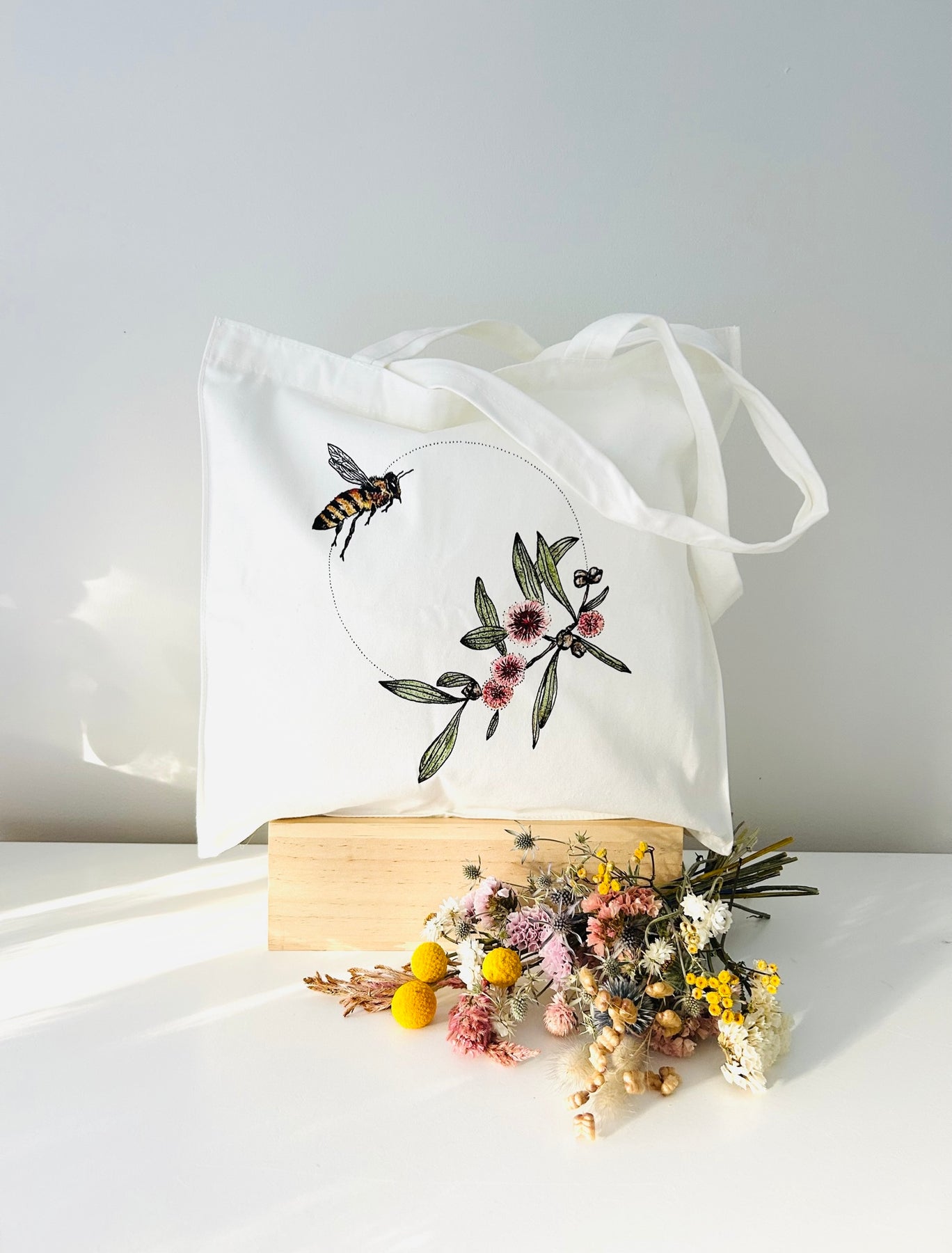 Tote Bag - Hakea Laurina & Bee
