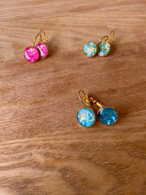 Resin earrings
