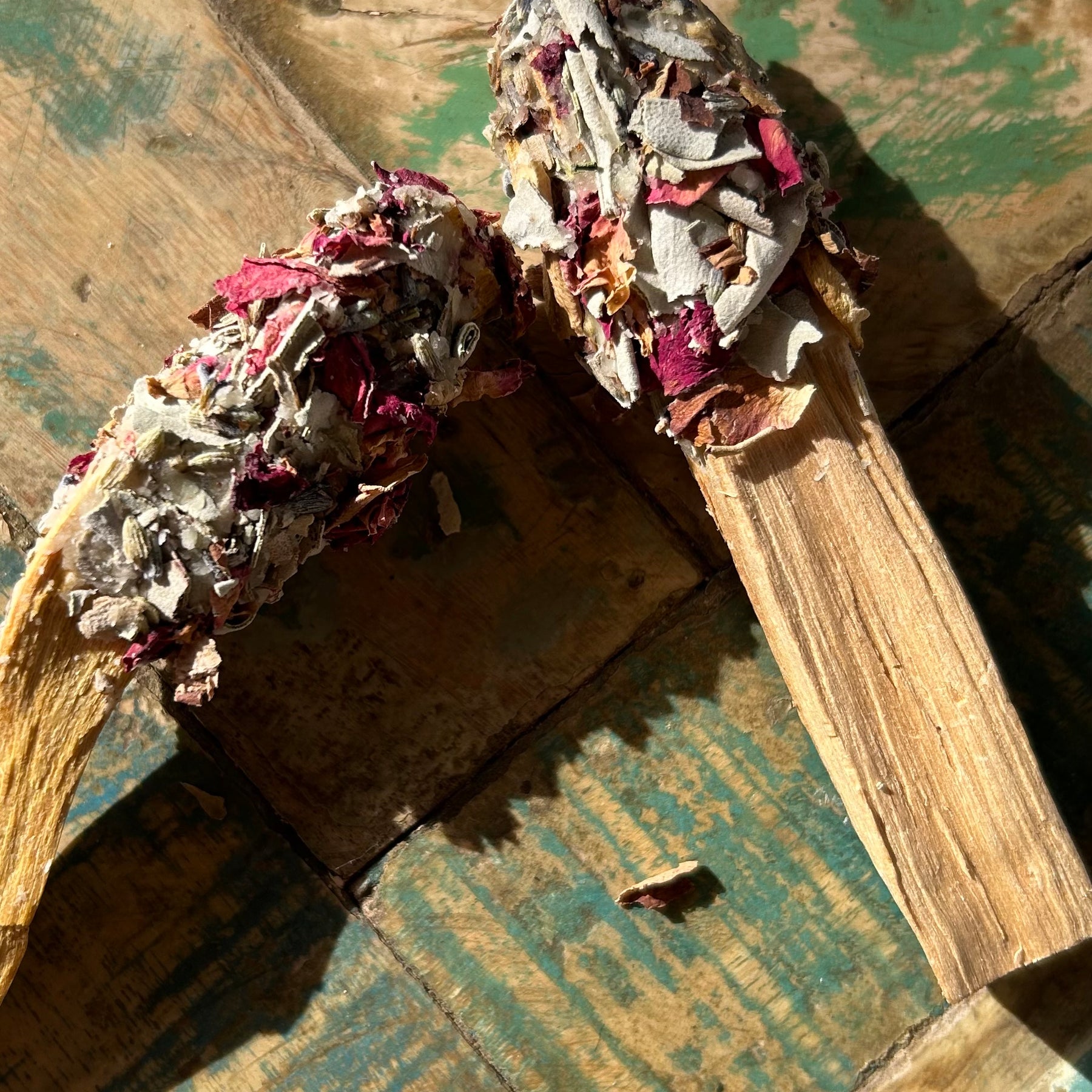 Palo Santo Smudge Pop Lavender, Sage and roses