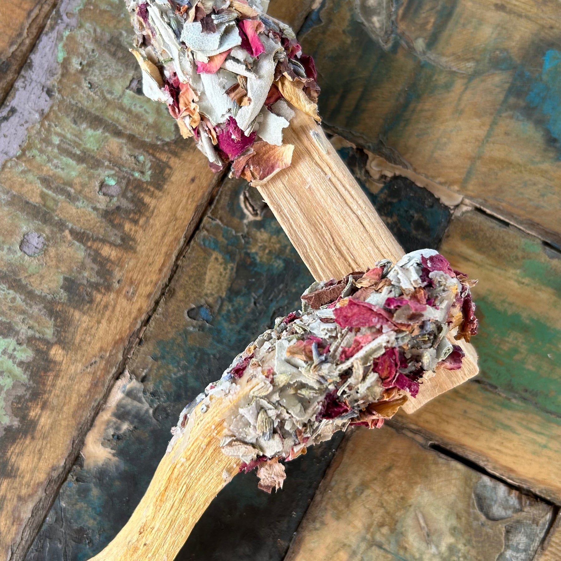 Palo Santo Smudge Pop Lavender, Sage and roses