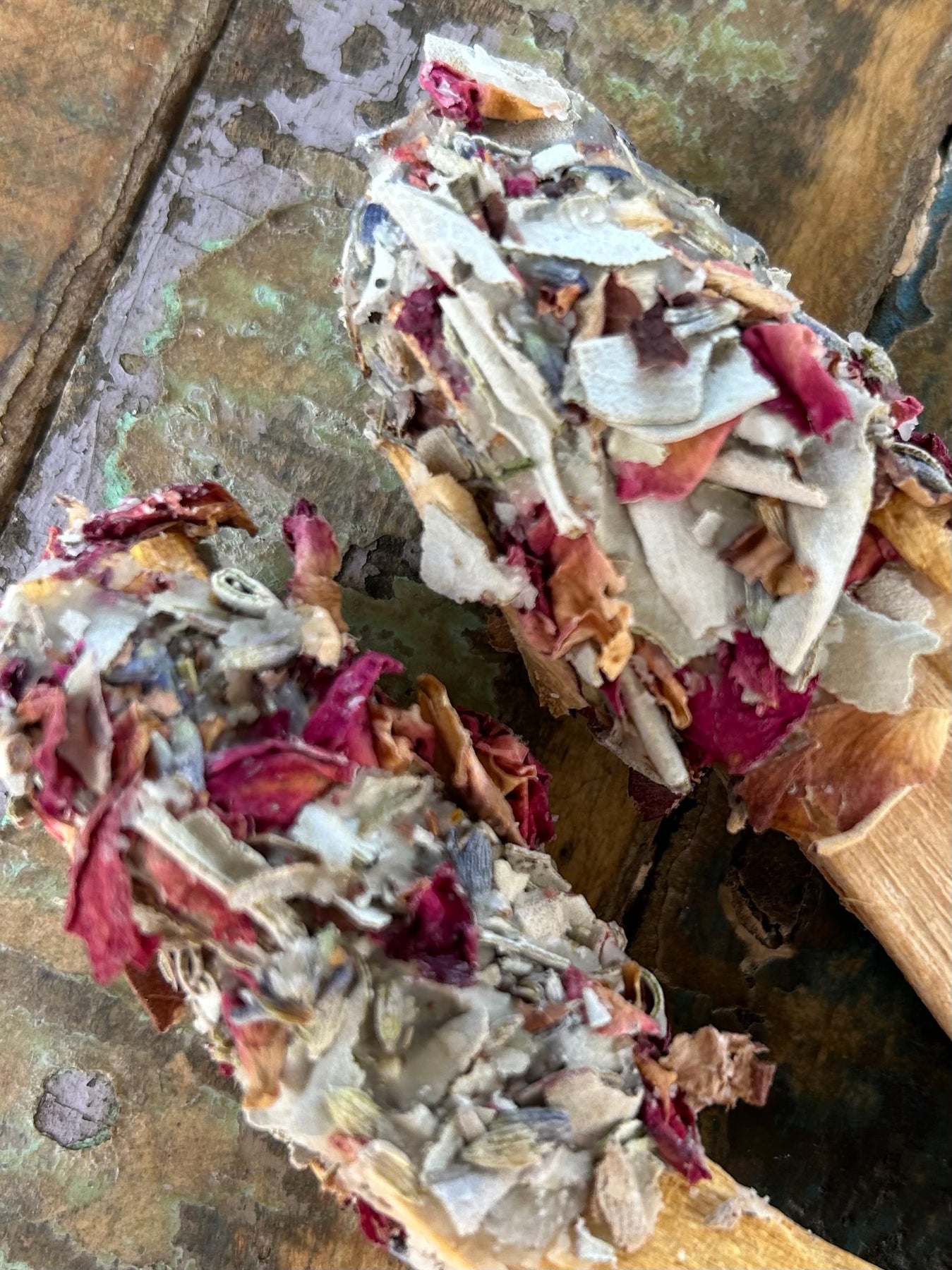 Palo Santo Smudge Pop Lavender, Sage and roses