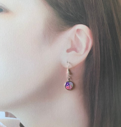 Flower Resin earrings