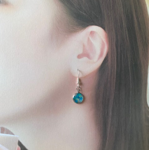 Flower Resin earrings