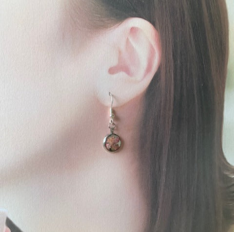 Flower Resin earrings