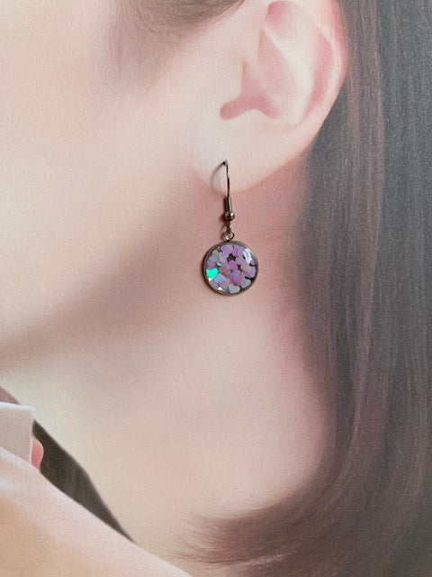Resin earrings