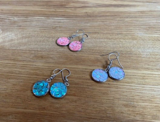 Resin earrings